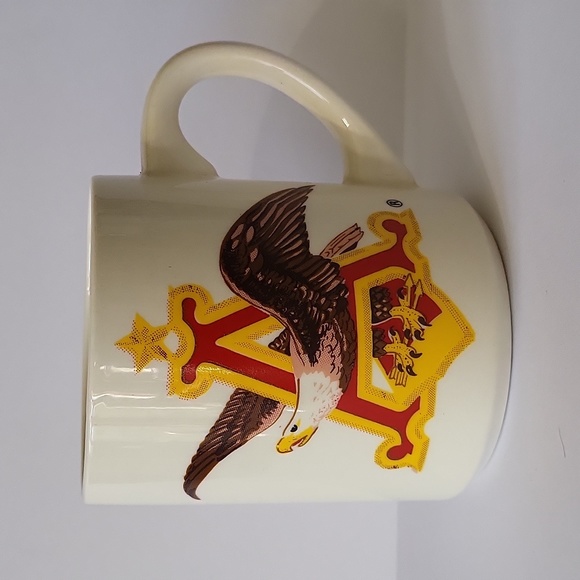 Vintage Ceramic Anheuser Busch Eagle Logo White Coffee Mug 10oz - Picture 14 of 14